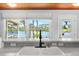 Close-up of kitchen sink, countertops, and view of the lake at 10 Madera Rd, Debary, FL 32713