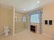 Bathroom featuring tiled walk-in shower with glass door and tiled floors at 110 No Name Key Dr, Deland, FL 32720