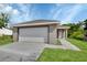 This charming single-story home features an attached two-car garage and a welcoming front entrance at 1226 North St, Daytona Beach, FL 32114