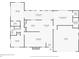 Detailed floorplan showcasing the layout of the home, including the living room, bedrooms, and garage at 1483 Meadowlark Dr, Deltona, FL 32725