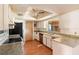 Functional kitchen with essential appliances and ample counter space, ready for your culinary creations at 1483 Meadowlark Dr, Deltona, FL 32725