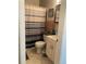 Cozy bathroom featuring a shower/tub combination, tile flooring, and vanity at 1485 Gainsville Dr, Deltona, FL 32725