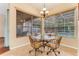 Cozy breakfast nook with lots of natural light and views of the pool area at 1910 Creekwater Blvd, Port Orange, FL 32128