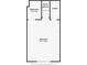 A floor plan showcasing the layout of a bedroom, closet, and bathroom, providing a detailed view at 1910 Creekwater Blvd, Port Orange, FL 32128