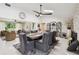Open-concept dining area, showcasing seamless flow and bright atmosphere at 2221 Oak Hill Dr, Deland, FL 32720