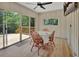Bright dining area with a backyard view at 241 Bayou Vista St, Debary, FL 32713