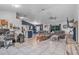 Open-concept living area with tile flooring, neutral walls, and comfortable seating at 2509 Kumquat Dr, Edgewater, FL 32141