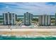 Beautiful aerial view of beachfront condo towers and the ocean in Daytona Beach, Florida at 2987 S Atlantic Ave # 903, Daytona Beach, FL 32118