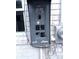 Exterior electrical panel box installed on brick wall at 3 Cassia Ln, Debary, FL 32713