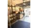 Garage with shelving and storage space at 3 Cassia Ln, Debary, FL 32713