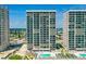 Resort-style living in an ocean-front condominium with pools and green space at 3315 S Atlantic Ave # 1406, Daytona Beach Shores, FL 32118