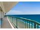 Balcony view showcasing the ocean at 3315 S Atlantic Ave # 1406, Daytona Beach Shores, FL 32118