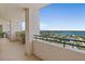 Outdoor living space with intercoastal view at 3315 S Atlantic Ave # 1406, Daytona Beach Shores, FL 32118