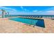 Beautiful pool area overlooking the ocean with plenty of seating and lounge chairs available to relax in at 3315 S Atlantic Ave # 1406, Daytona Beach Shores, FL 32118