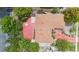 Aerial view of home featuring landscaped yard at 558 Tulane Dr, Altamonte Springs, FL 32714