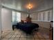 Bedroom with a double bed, and an area rug at 601 Berkshire Rd, Daytona Beach, FL 32114