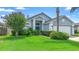 Charming single-story home featuring a well-maintained lawn and manicured landscaping at 809 Brightview Dr, Lake Mary, FL 32746