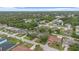 Aerial view of the neighborhood with mature trees and well-maintained homes at 901 Vicksburg St, Deltona, FL 32725