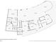 Detailed floor plan showcasing the layout with living spaces, bedrooms, kitchen, and baths at 915 Ocean Shore Blvd # 8010, Ormond Beach, FL 32176