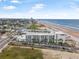 Aerial view of a beachfront resort in Daytona Beach, Florida, with ocean views and city skyline at 935 S Atlantic Ave # 505, Daytona Beach, FL 32118