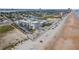Aerial view of beachfront resort with beach access, construction, pool and parking in Daytona Beach, FL at 935 S Atlantic Ave # 505, Daytona Beach, FL 32118