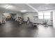 Well-equipped fitness center with workout machines, stationary bikes, and free weights at 935 S Atlantic Ave # 505, Daytona Beach, FL 32118