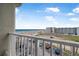 This balcony offers scenic ocean views, beach access, and city vistas at 935 S Atlantic Ave # 511, Daytona Beach, FL 32118