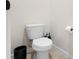 Clean and functional toilet area with modern fixtures and neutral tones at 1002 River Falls Cir, Deland, FL 32720