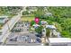 Overhead view of the property with a location pin, highlighting its proximity at 104 N Park Pl, Edgewater, FL 32132