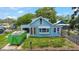 Charming blue bungalow with a tidy yard, perfect for a cozy, relaxed living at 104 N Park Pl, Edgewater, FL 32132