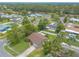 Aerial view of a suburban neighborhood, showcasing homes and tree-lined streets at 1166 Tracy Dr, Port Orange, FL 32129