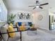 Bright and airy living room with comfortable seating, stylish decor, and an open floor plan at 1203 W 20Th St, Sanford, FL 32771