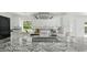 Bright kitchen featuring granite countertops, stainless steel appliances, and ample cabinet space at 1518 Lakeside Dr, Deland, FL 32720