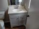 Bathroom with modern vanity at 1821 Talmadge St, Deland, FL 32724