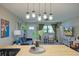 Bright, open living room featuring stylish decor, hardwood floors, and plenty of natural light at 1828 West Pkwy, Deland, FL 32724