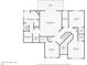 Second floor plan displaying bedrooms, bathrooms, and primary suite layout at 227 Blue Crystal Dr, Deland, FL 32720