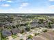 Spacious neighborhood with diverse home styles and mature trees, offering a variety of living options at 2412 Regency Park Dr, Deland, FL 32724
