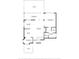 Floor plan showcasing the layout of the living room, kitchen, bedrooms, bathrooms and outdoor spaces at 275 Bayou Cir, Debary, FL 32713