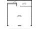 Floor plan showcasing the layout of the garage, laundry room and hall at 275 Bayou Cir, Debary, FL 32713