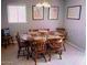 Welcoming dining room with a neutral color palette and traditional furnishings at 2898 Ocean Shore Blvd # 603, Ormond Beach, FL 32176