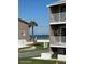 Charming exterior view of building with balconies and nearby ocean views at 2898 Ocean Shore Blvd # 603, Ormond Beach, FL 32176
