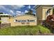 Portofino Reserve community entrance with lush landscaping and decorative signage at 2948 Bella Flore Ter, New Smyrna Beach, FL 32168