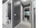 Hallway showing access to the bedroom, bathroom and water closet at 2948 Bella Flore Ter, New Smyrna Beach, FL 32168