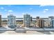 Aerial view of condos with beach access, ocean views, a swimming pool, and parking at 3047 S Atlantic Ave # 1805, Daytona Beach, FL 32118