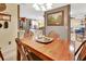 Dining room with open concept to kitchen and living room at 535 Black Ironwood Dr, Deland, FL 32724