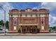 Exterior of the Athens Theatre with architectural brick details at 600 N Boundary Ave # 110A, Deland, FL 32720