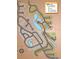 Summer Trees III community map showcasing streets, walking paths, RV compound, lakes, and property locations at 71 Crooked Pine Rd, Port Orange, FL 32128