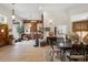 Open-concept space showcasing detailed decor, a dining area, and ample room for entertaining at 940 Glenwood Rd, Deland, FL 32720