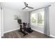Bright room with ceiling fan and hard wood floors at 1227 Victoria Hills N Dr, Deland, FL 32724