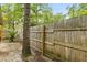 Wood fence creating privacy in the backyard at 127 Cypress Pond Rd, Port Orange, FL 32128